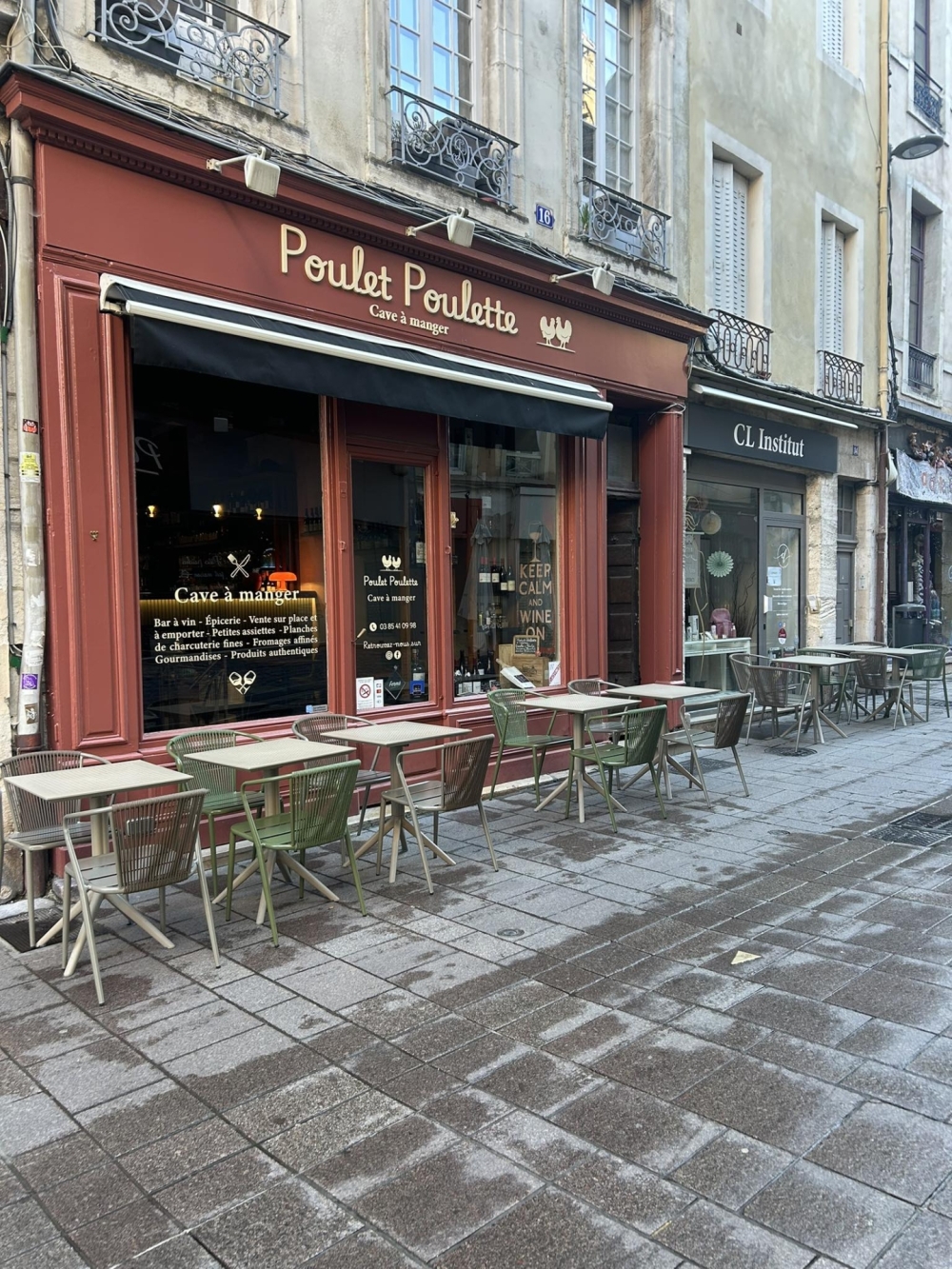 Enseigne Poulet Poulette